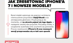 Jak zresetować iPhone'a 8 i nowsze modele? Instrukcja krok po kroku, jak wykonać reset miękki.