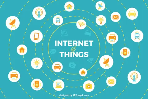 Internet of Things (IoT) – połączenie domu, samochodu, drukarki, telefonu i innych urządzeń w sieć.
