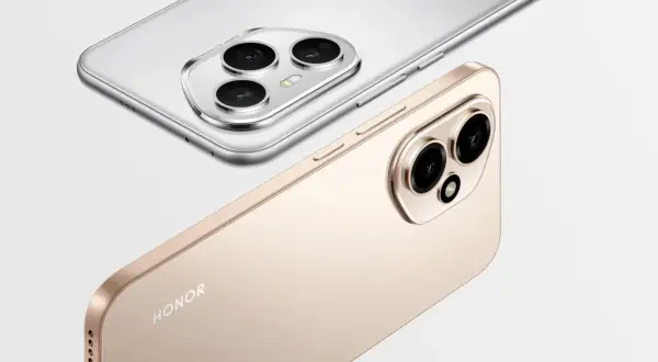 Dwa telefony Honor w kolorze srebrnym i złotym. Szukasz jaki telefon do 3000? Te modele mają imponujące aparaty.