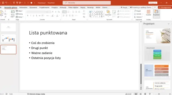 Jak włączyć projektanta w PowerPoint i poprawić swoje prezentacje