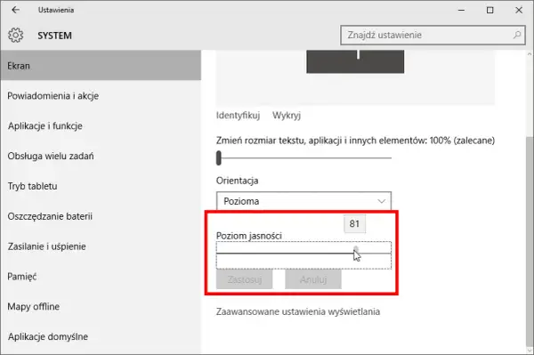 Jak zmienić jasność ekranu w Windows 10 i poprawić komfort pracy