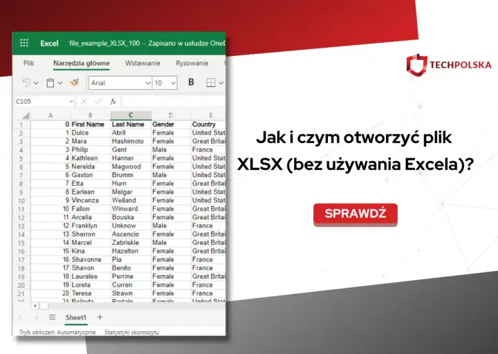 Plik XLSX - co zawiera i kiedy warto go używać