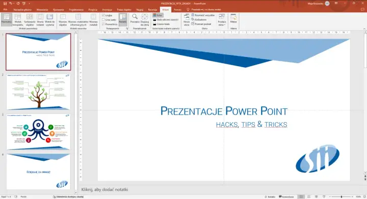 Format prezentacji PowerPoint .pptx - co warto o nim wiedzieć